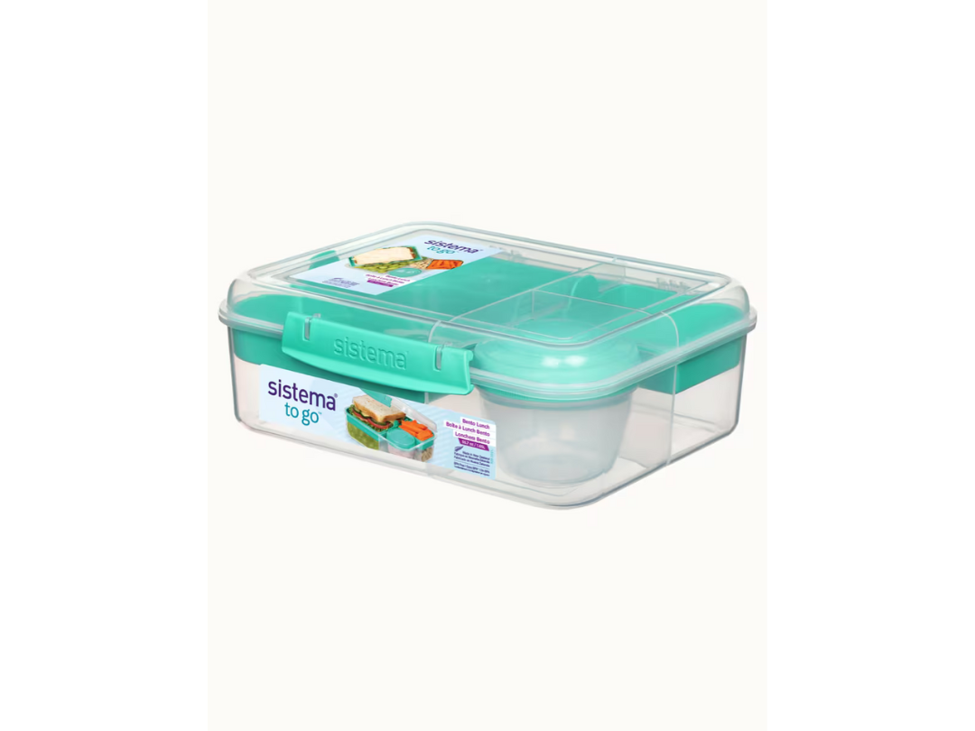 Buy Sistema 1.65L Bento Lunch TO GO™ Box + Yogurt Pot | in Qatar Buy Sistema 1.65L Bento Lunch TO GO™ Box + Yogurt Pot | in Qatar